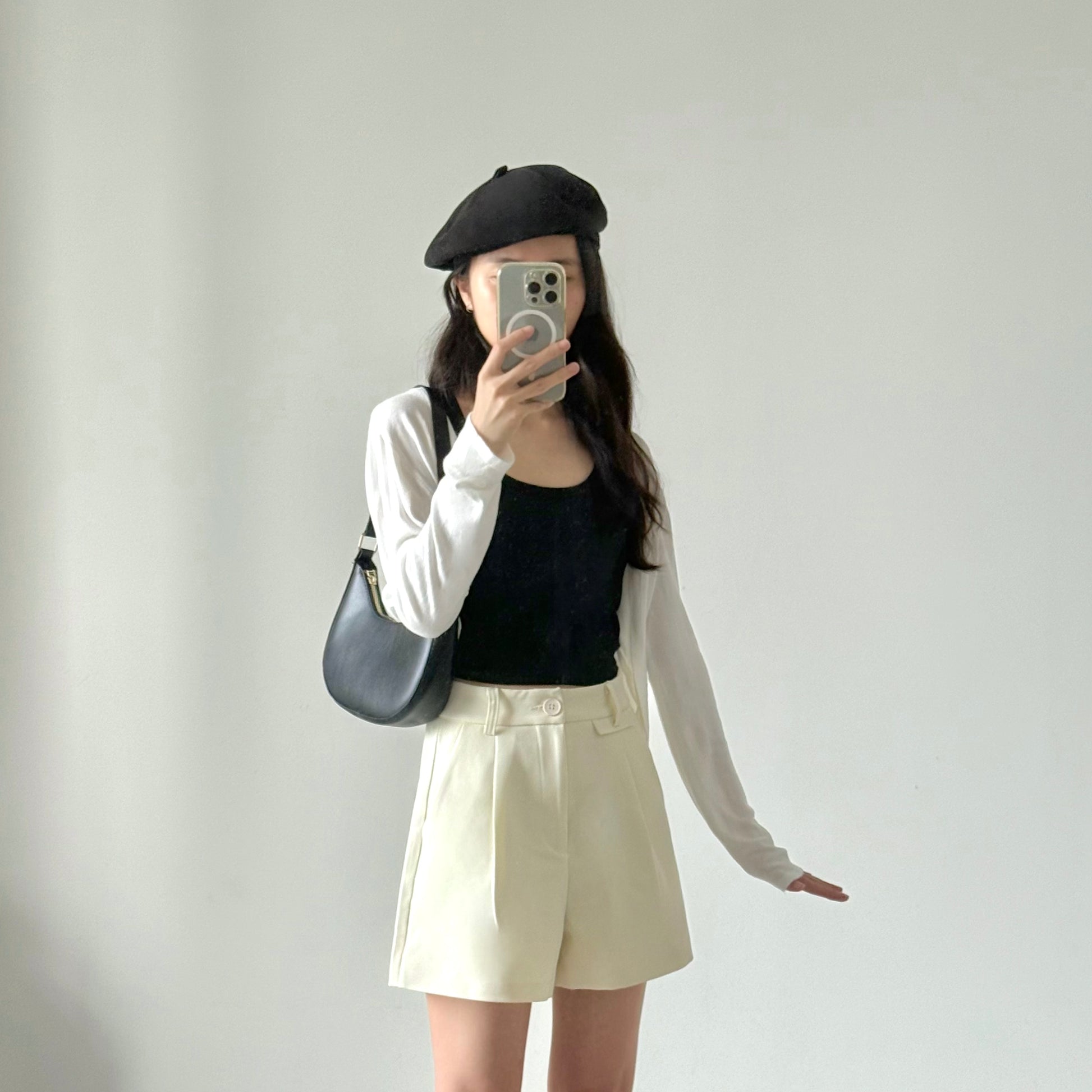 AUG25151 冰丝针织开衫防晒短外套  Ice Silk Knit Cardigan Cooling Short Outerwear