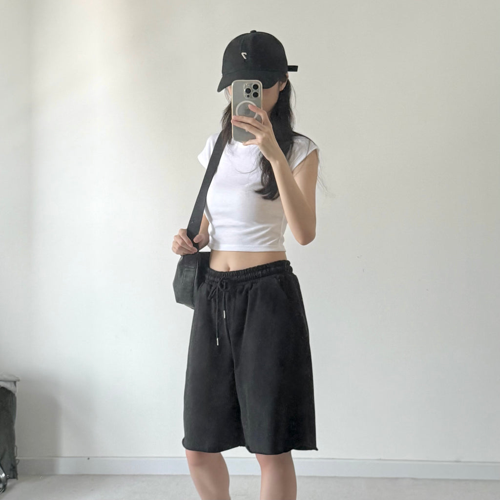 AUG25143 中性五分运动裤 Unisex 5-Inch Sports Shorts