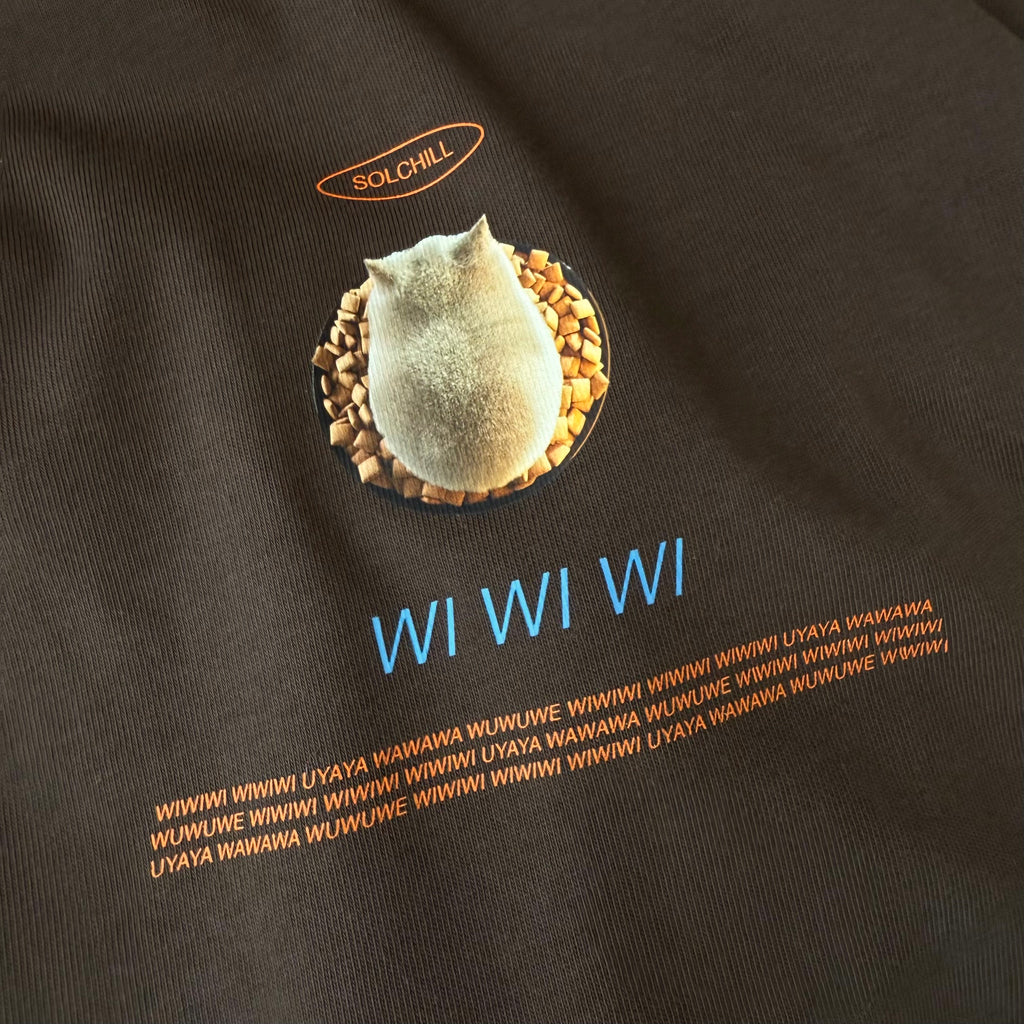 WIWIWI Original Cat | Unisex | Oversized Tee（Ready Stock）