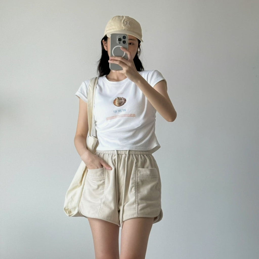 WIWIWI Original Cat | Girl Top（Ready Stock）