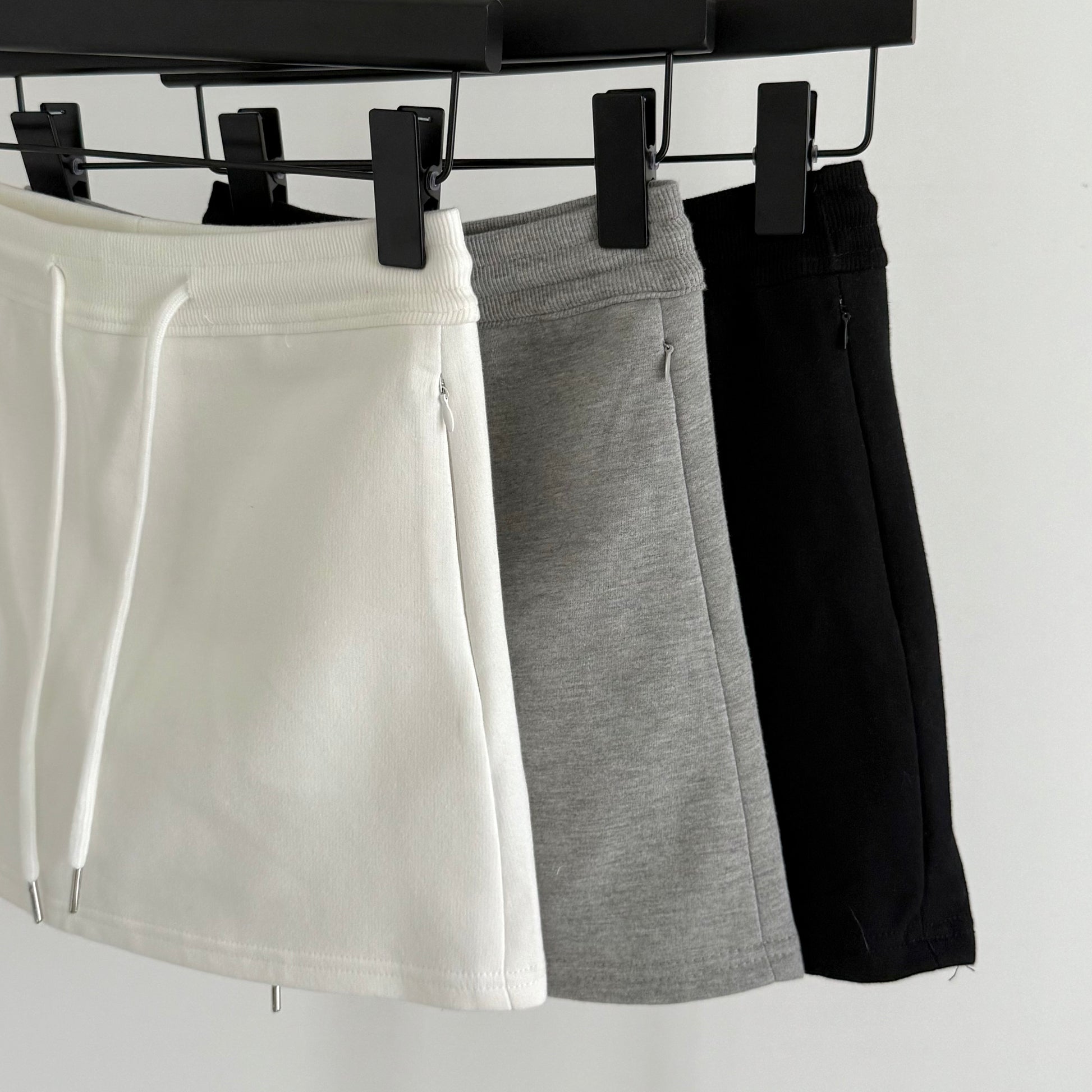 AUG25132 抽绳休闲运动短裙女 Drawstring Casual Sport Skirt Women