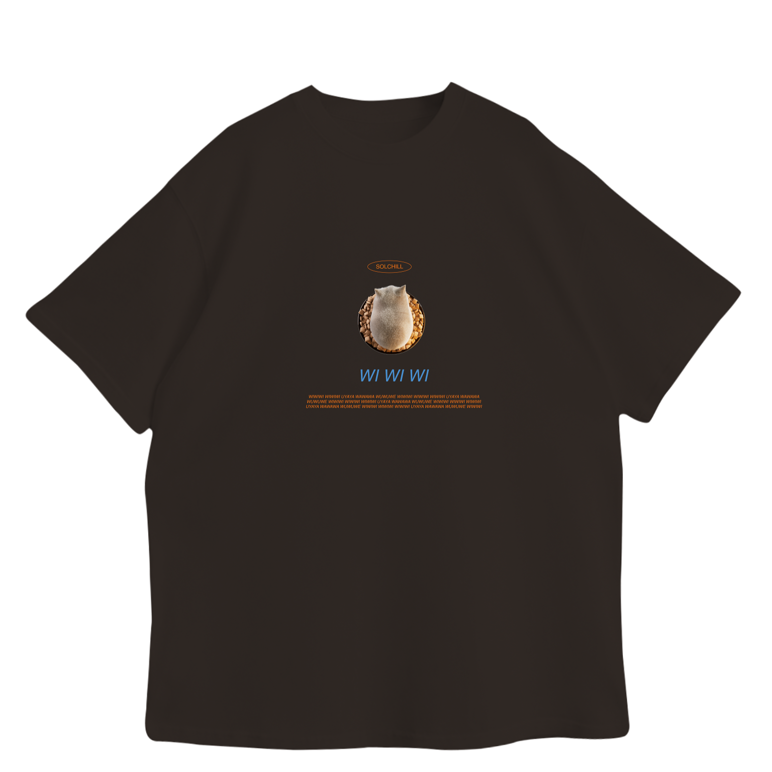 WIWIWI Original Cat | Unisex | Oversized Tee（Ready Stock）